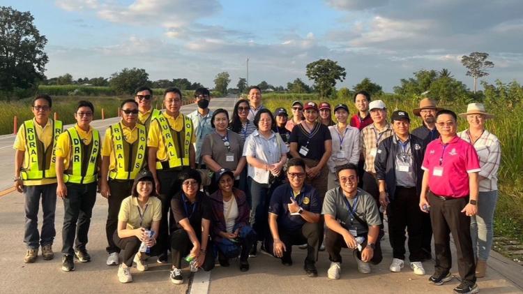 QRA officers in Thailand supporting local resilience building.