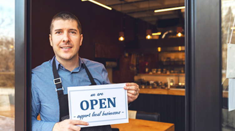 Open for business
