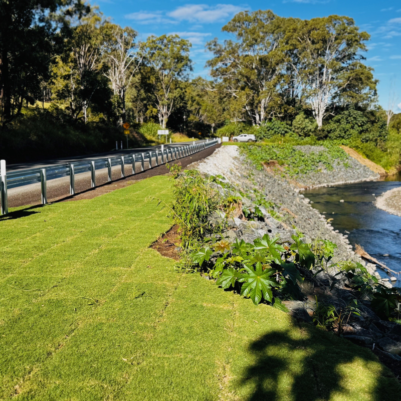 Mulgowie Road – completed works (May 2025)