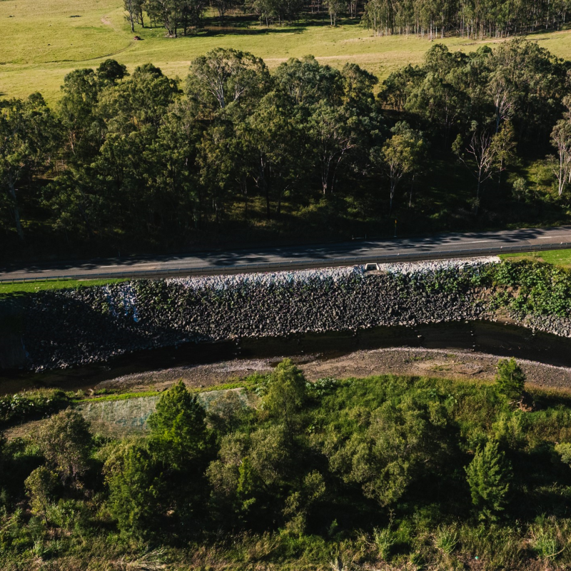 Mulgowie Rd – completed works (June 2025)