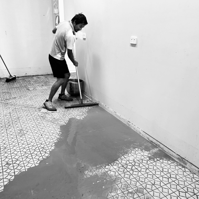 Cleaning up